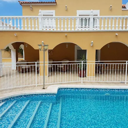 Roque Conde 4 With Private Pool, Large Terrace, Sea-view, Wifi, Bbq, Dishwasher, Garage, Sat-tv *