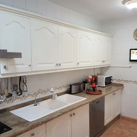 Roque Conde 4 With Private Pool, Large Terrace, Sea-view, Wifi, Bbq, Dishwasher, Garage, Sat-tv