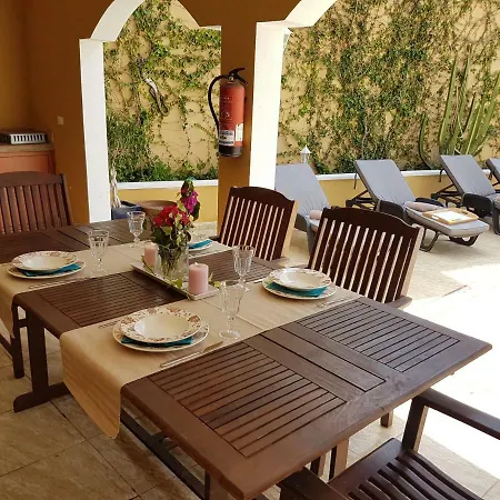 别墅 Roque Conde 4 With Private Pool, Large Terrace, Sea-view, Wifi, Bbq, Dishwasher, Garage, Sat-tv